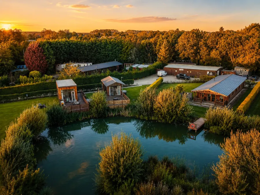 Lakeside Secret Gardens lodges near the Bridlington coast